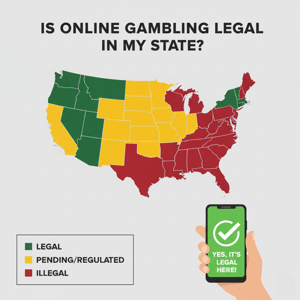 Is Online Gambling Legal in My State? USA Player FAQ 2025