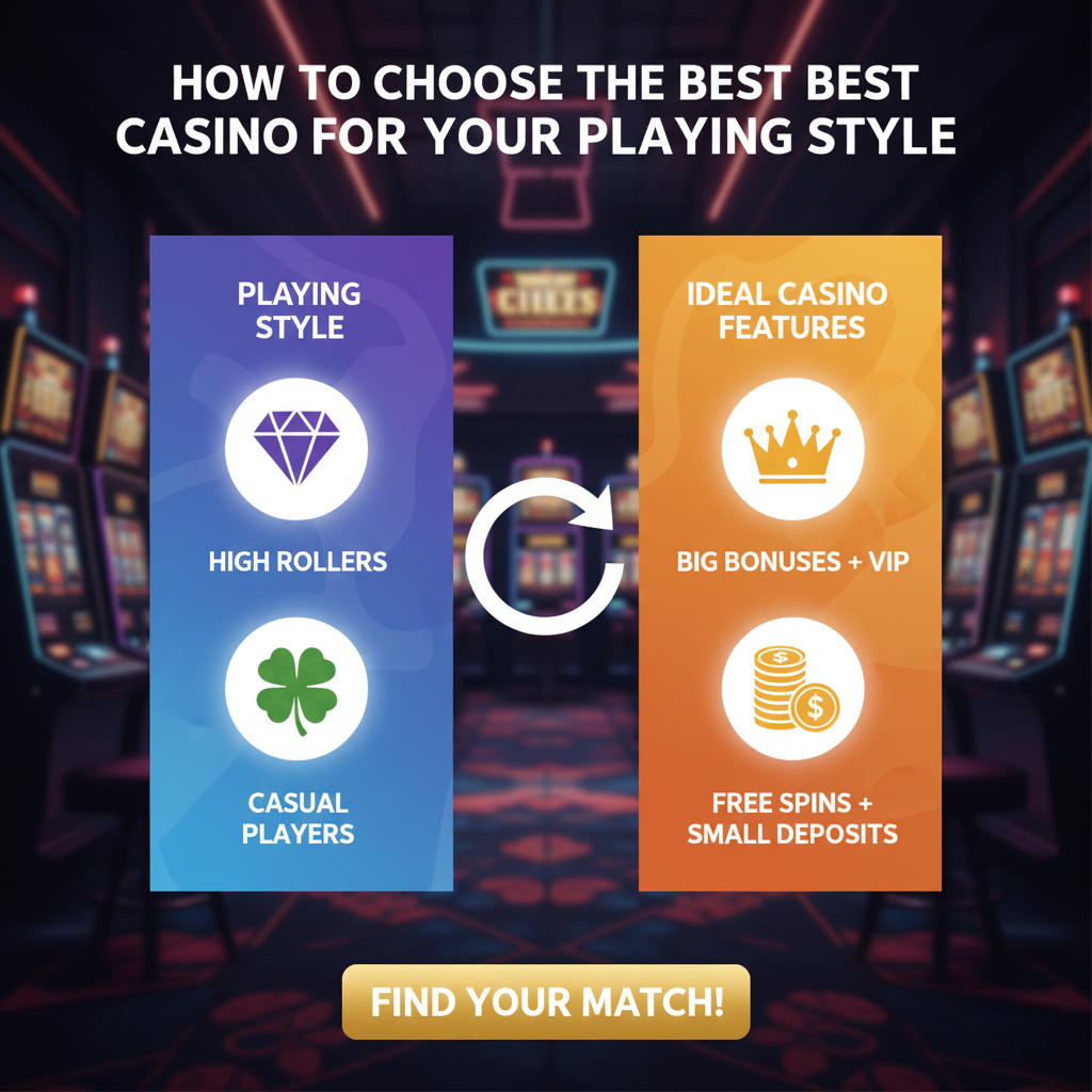 How to Choose the Best Casino for Your Playing Style