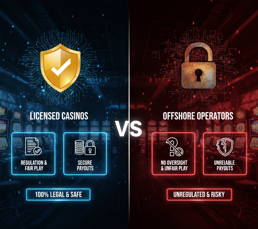 Licensed Casinos vs Offshore Operators – Which Is Safer in 2025?