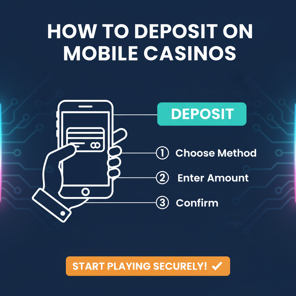 How to Deposit and Withdraw on Mobile Casinos
