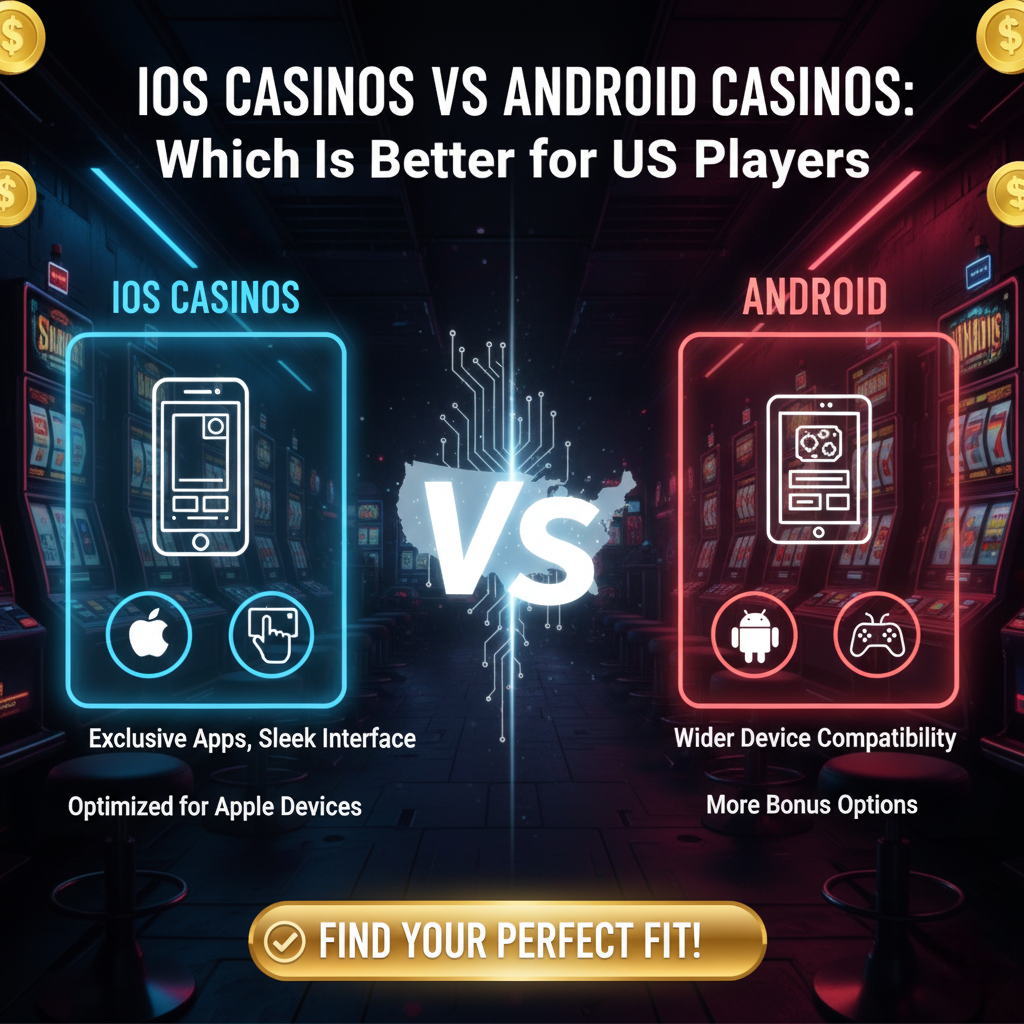 iOS Casinos vs Android Casinos: Which Is Better for US Players