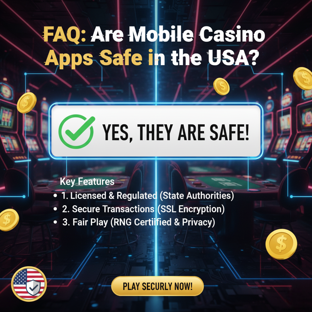 FAQ: Are Mobile Casino Apps Safe in the USA? Зобр 1 