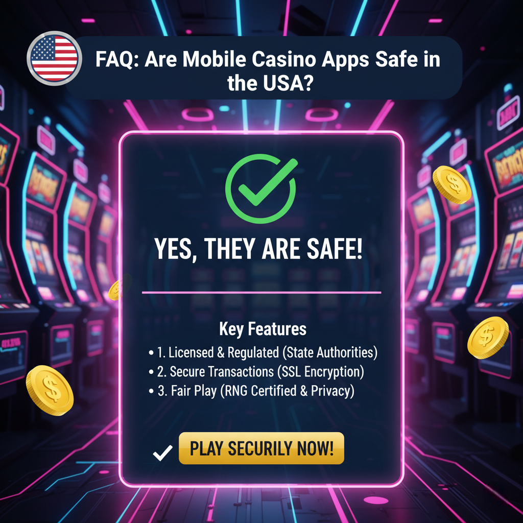 FAQ: Are Mobile Casino Apps Safe in the USA?